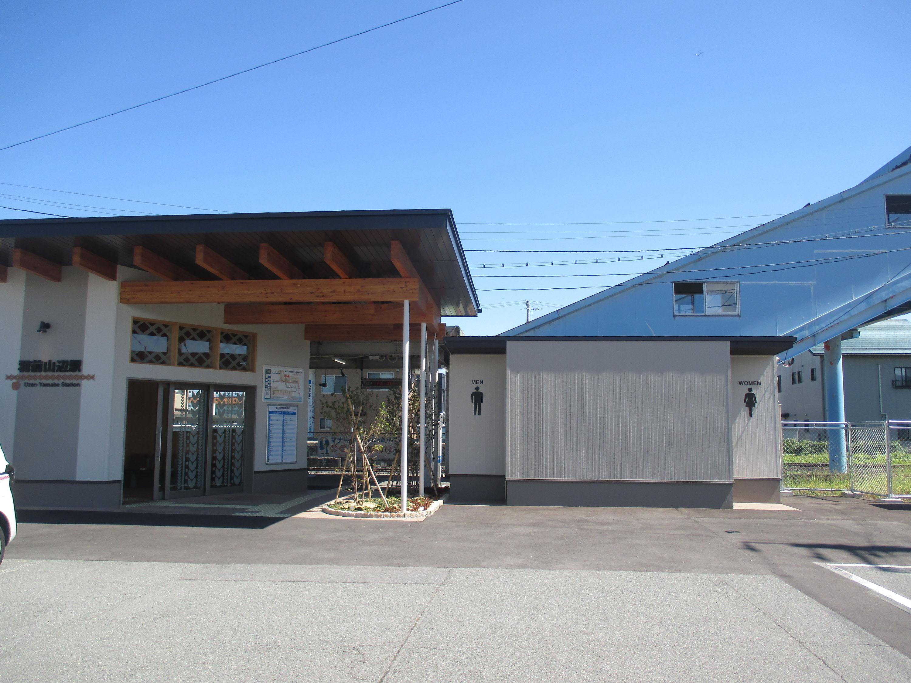 羽前山辺駅の外観