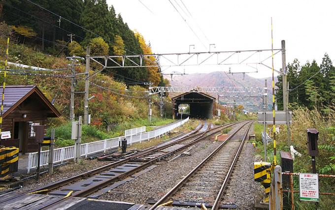 板谷駅の外観
